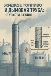 Жидкое топливо и дымовые трубы